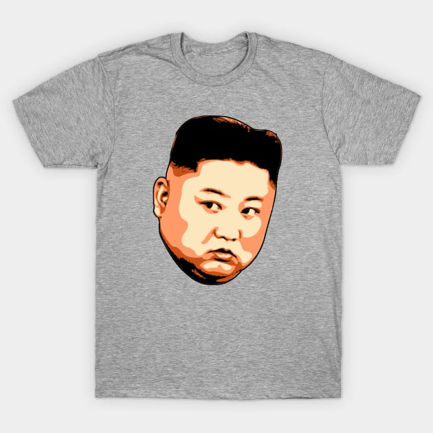 Kim Jong Un T-Shirt by mursyidinejad